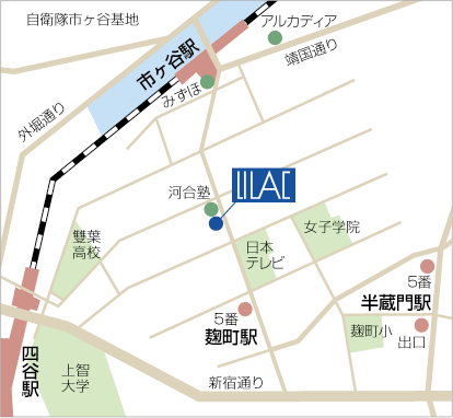 豊島区巣鴨・ライラック周辺地図